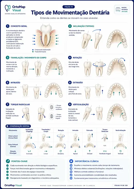 Tipos de Movimentação Dentária