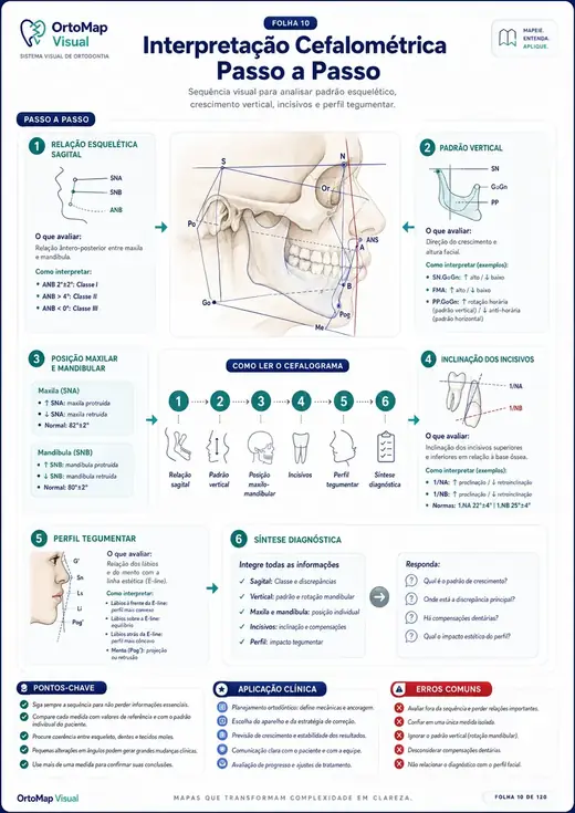 Interpretação Cefalométrica Passo a Passo